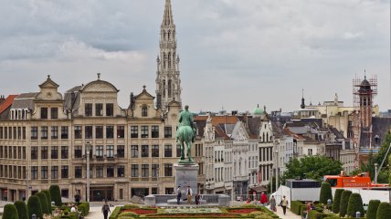 Брюссель. Остатки старого города (Фото)