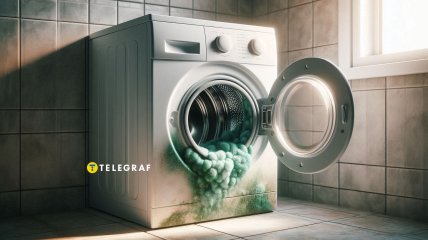 Пральна машина з пліснявою