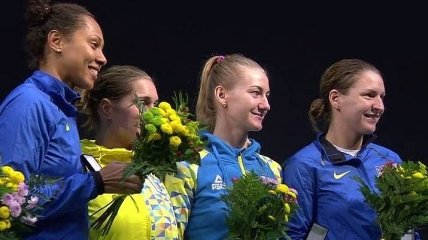 Сборная Украины - бронзовый призер Кубка мира по фехтованию