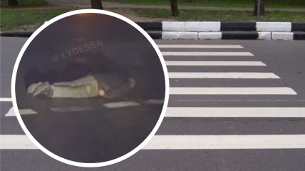 Чоловік бився у конвульсіях на переході вулицею Комарова в Одесі