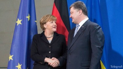 Стало известно, о чем будут говорить Порошенко и Меркель 