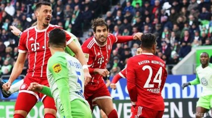 "Бавария" вырвала волевую победу над "Вольфсбургом"