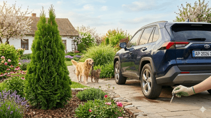 Тварини більше не мітитимуть вашу машину та сад