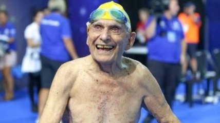 99-летний австралийский пловец установил мировой рекорд