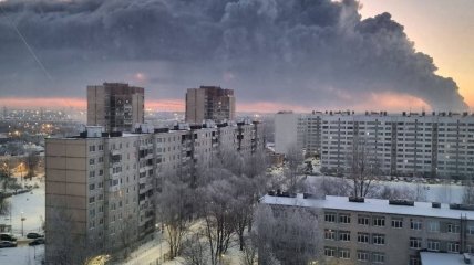 Пожар на складе Wildberries в Петербурге