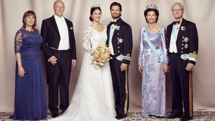 В сеть попали снимки королевской семьи Швеции (Фото)