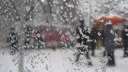 Киевлян предупреждают о сильном ветре и мокром снеге
