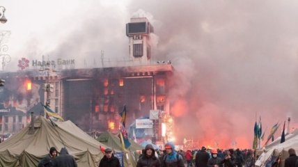 Из горящего Дома профсоюзов эвакуирован 41 человек