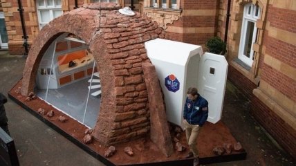 Астрономы представили дом для жизни на Марсе (Фото)