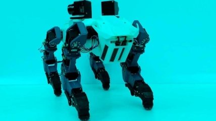 Как тебе такое, Boston Dynamics: робота-собаку научили взбираться по вертикальным лестницам (Видео)