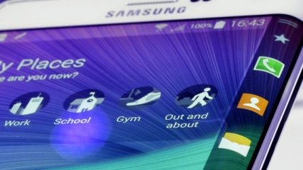 Samsung Galaxy S6 Edge получил загнутый дисплей 