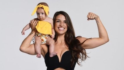 Американская красавица проведет бой в UFC спустя 4 месяца после рождения ребенка (Фото)