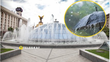 Погода в столице Украины