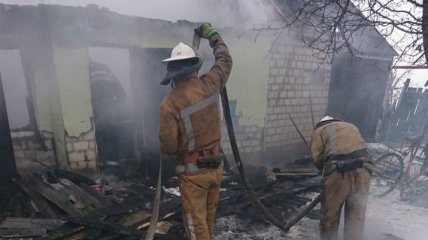 На Херсонщине при пожаре погибло двое пожилых людей 