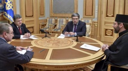 Президент встретился с Архиепископом УГКЦ Святославом Шевчуком