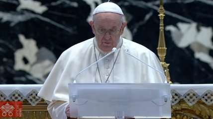 Папа Римский выступил с пасхальным посланием, вспомнив об Украине (видео)