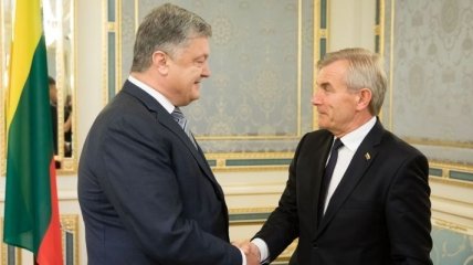 Порошенко и Пранцкетис обсудили "План Маршалла для Украины"