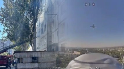 В Энергодаре взорвали глав оккупационной "полиции": видео удара уже в сети