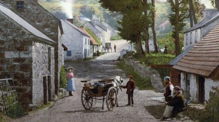 Ирландия в 1890-х: красоты Изумрудного острова в ярких открытках (Фото)