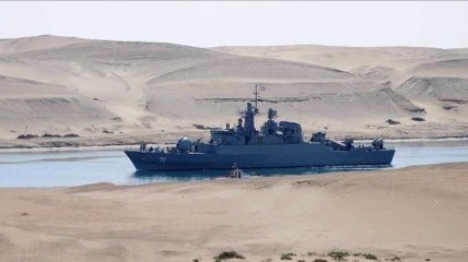 Иран спустил на воду эсминец полностью собственного производства