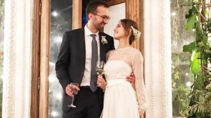 Новые снимки со свадьбы нардепа Лещенко и Топольской