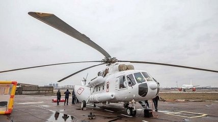 МВД направило в Черновицкую область вертолет для больных коронавирусом 
