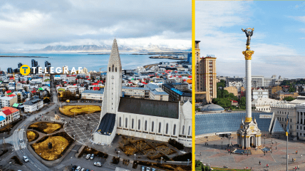 В Рейкьявике есть площадь, которая называется город Киев