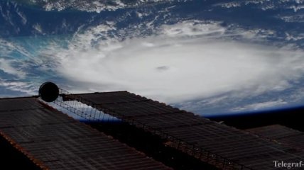 "Работу" урагана "Дориан" на Багамских островах засняли с космоса (Видео)