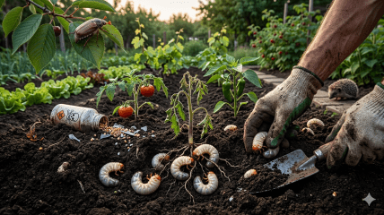 Личинки майского жука или, как говорят в народе, хрущи — превратились в настоящее бедствие