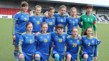 Женская сборная Украины U-17 разгромно проиграла команде Дании