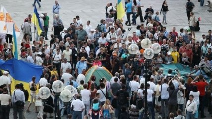 Киевляне равнодушно отнеслись к "Врадиевскому шествию"