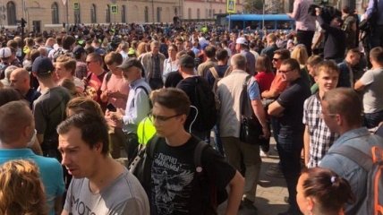 Протесты в Москве: сегодня без задержаний 