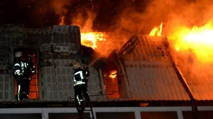В Одессе произошел масштабный пожар в новостройке