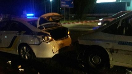В Киеве пьяный водитель тяжело травмировал двух патрульных