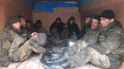 Российские пленніе солдаты
