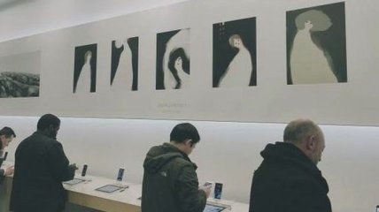 Apple Store превратился в музей современного искусства