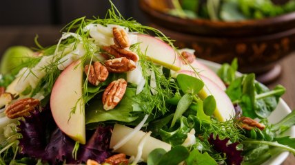 Вкусный и пикантный салат