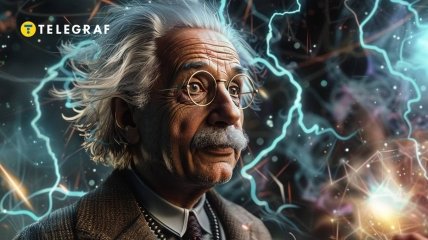 Альберт Ейнштейн - один з найвідоміших геніїв в історії. Він прославився завдяки своїй теорії відносності (фото створене з допомогою ШІ)