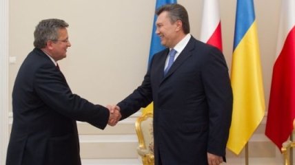 Янукович сегодня встретится с президентом Польши