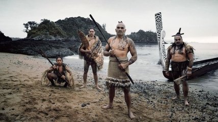Ретро снимки полинезийского народа, коренного населения Новой Зеландии (Фото)