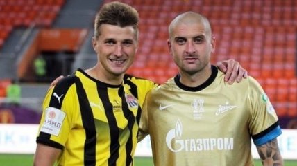 Украинский след: Ракицкий и Полярус сделали совместное фото после финала Кубка России 