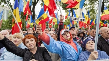 В Молдавии протестуют против изменения избирательной системы