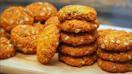 Пошаговый рецепт приготовления овсяного печенья
