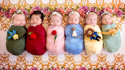 Очаровательные младенцы в образе диснеевских принцесс покорили Интернет (ФОТО)