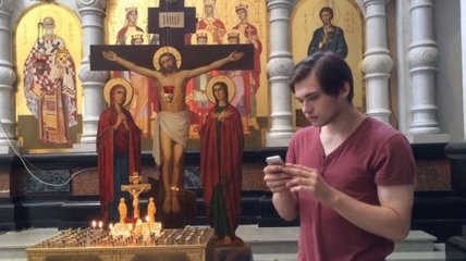 Блогер Соколовский, ловивший покемонов в церкви РПЦ МП, получил 3,5 года условно