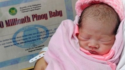 На свет появился 100-миллионный гражданин Филиппин
