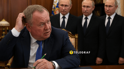Андрей Костин и Владимир Путин