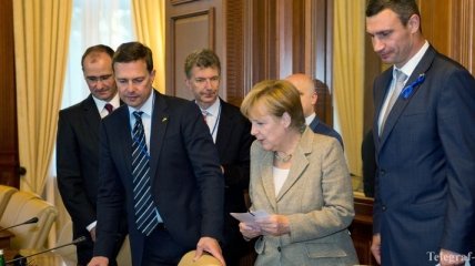 Кличко обсудил Меркель вопросы развития местного самоуправления