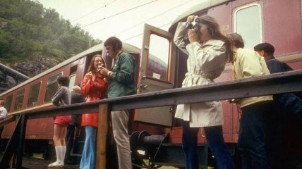 Большое путешествие по Европе в 1970-х на поезде: архивные фото