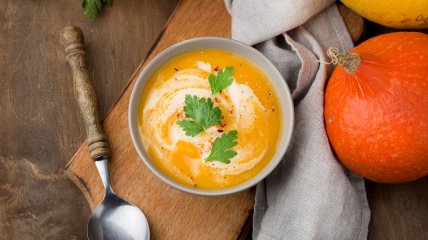 Тыквенный крем-суп